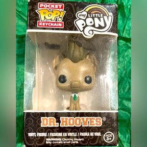 FUNKO Pocket POP! Keychain My Little Pony Dr. Hooves Figurine. Brand New In Box